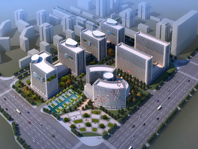 Centre international financier à Taiyuan du Shanxi